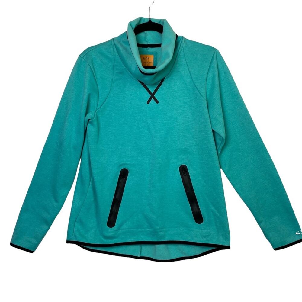 Champion Victory Mint Green Fleece Pullover Sweatshirt Size Small